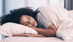 Woman sleeping